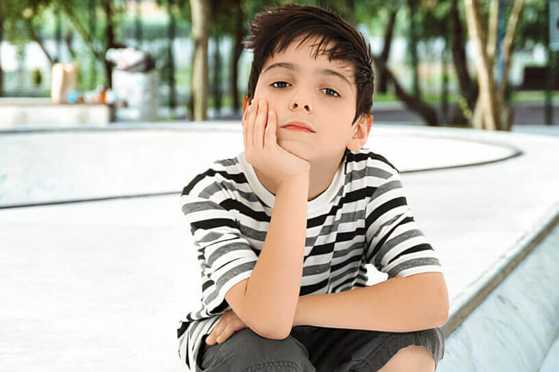 bored kid